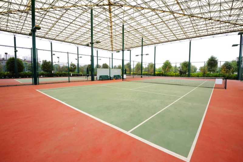Tennis Court Fence Service detail